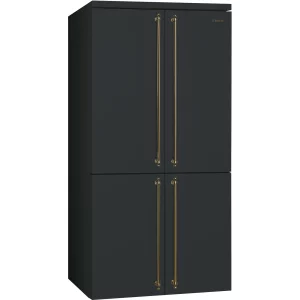 SMEG FQ60CAO5 SIDE BY SIDE NEGRO NO FROST 1870x915x705CM F COLONIAL Multiflow