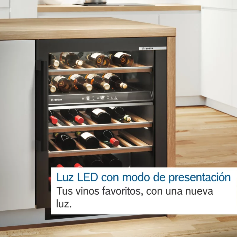 BOSCH KUW21AHG0 VINOTECA INTEGRABLE 82X60CM G Presentation Mode Super Domésticos electrodomésticos para tu hogar