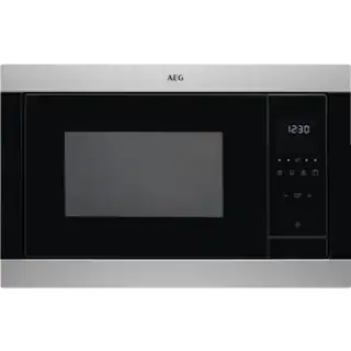 AEG MSB2547D-M MICROONDAS CRISTAL NEGRO INOX GRILL 23L Display Lcd Super Domésticos electrodomésticos para tu hogar